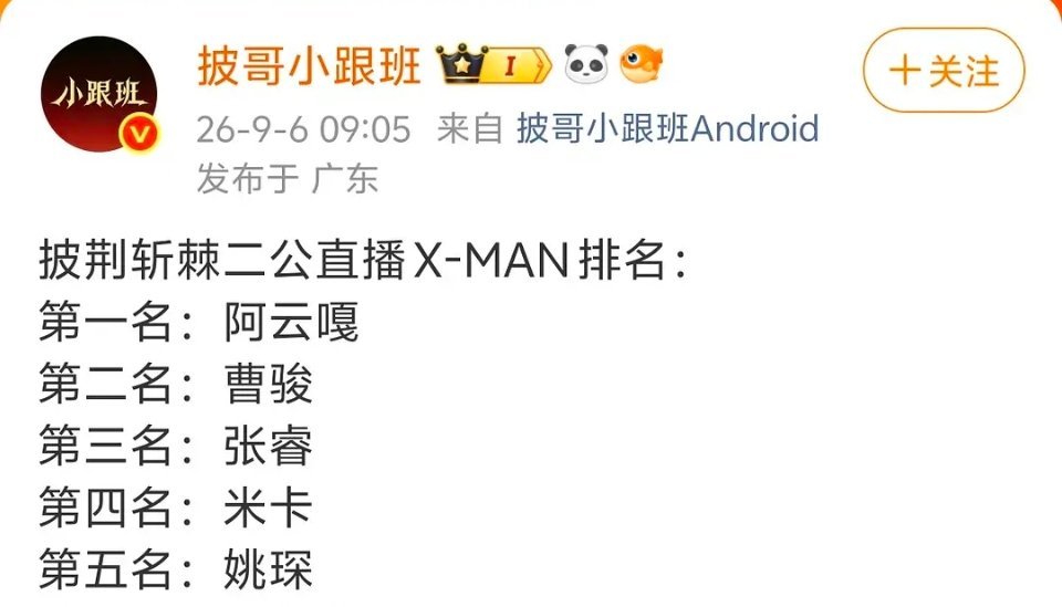 #披荆斩棘三公分组# 前几名粉丝太卖力 挡住皇族的道了 🥭很不高兴 挨个处理中 ​