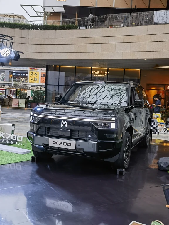 #猛士X700
豪华智慧全地形SUV#满分放盒子巡城日记