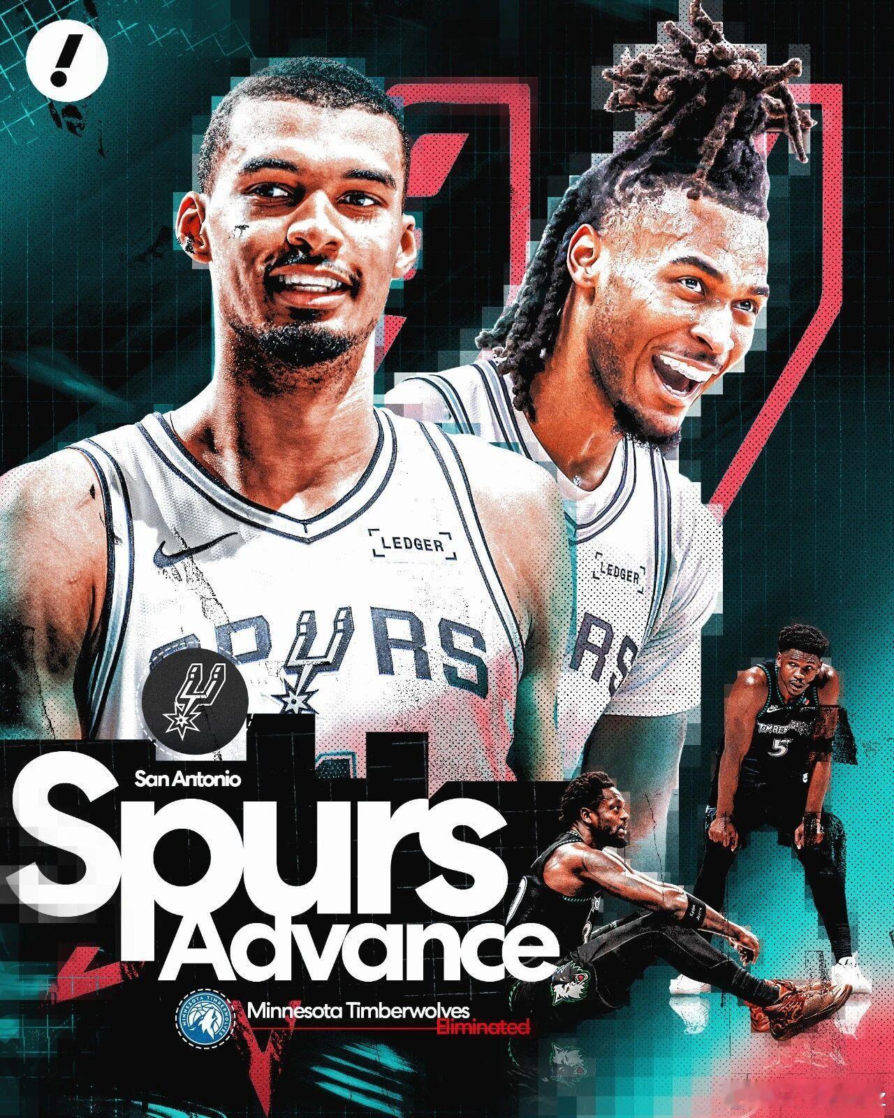 NBA | 马刺4比2淘汰森林狼，时隔9年再进西决！将和雷霆巅峰对决北...