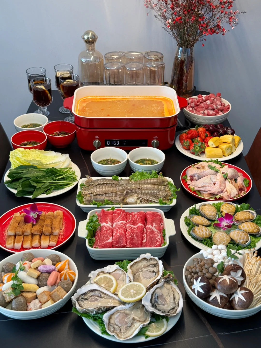 圣诞宅家火锅局，冬天第一顿尝尝糟粕醋！