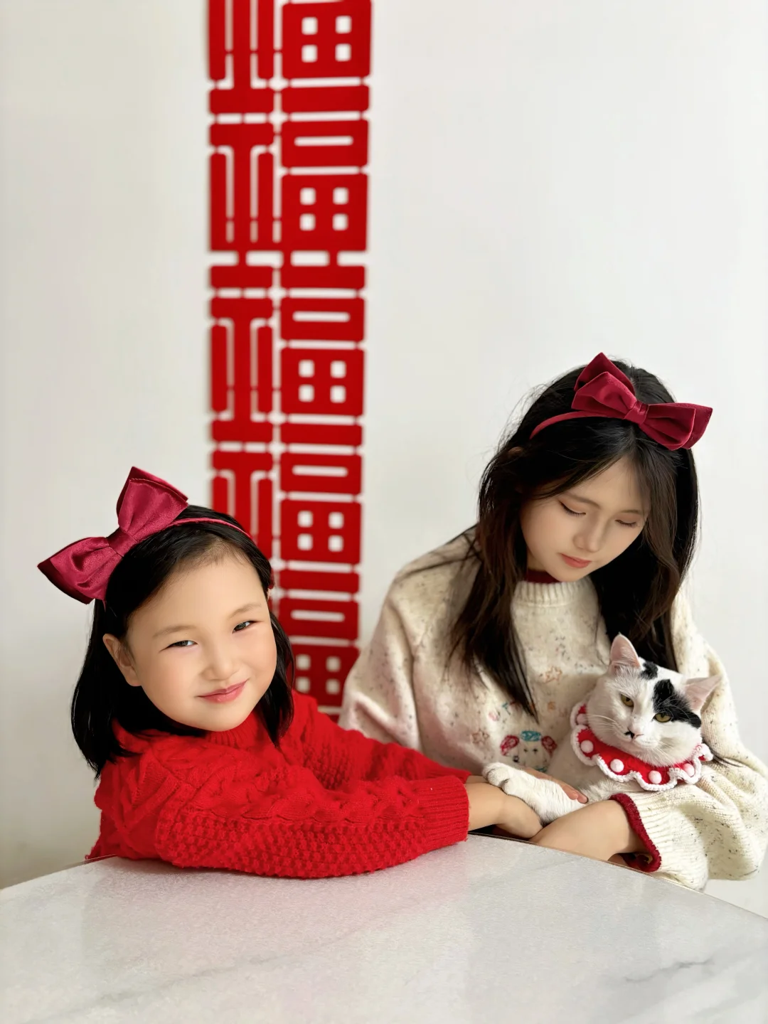 在家拍新年照🧨