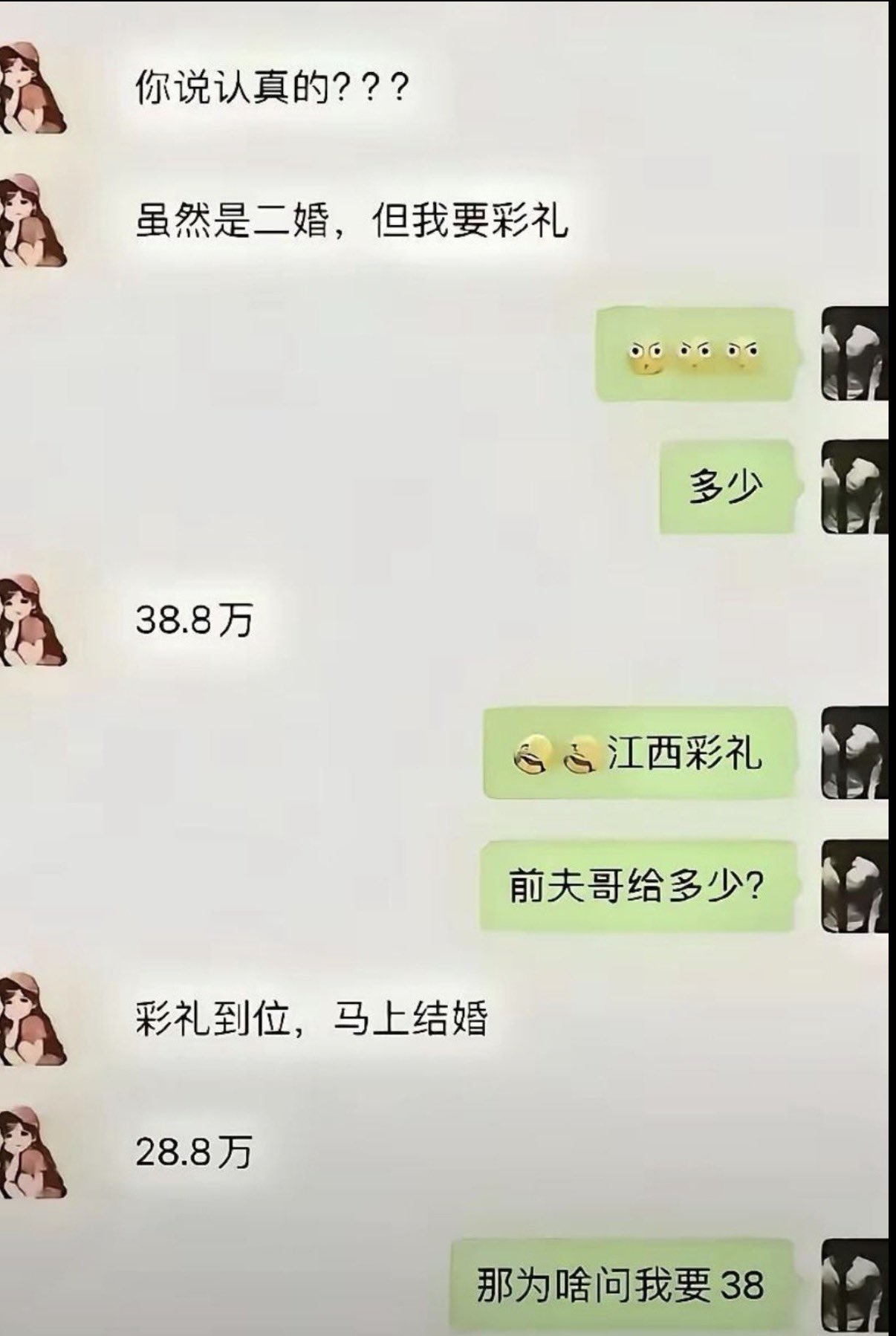二婚比头婚彩礼还贵，估计也只有曹孟德可能会出了！
