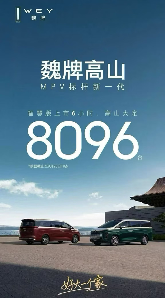 魏牌高山智慧版刚上市就爆！