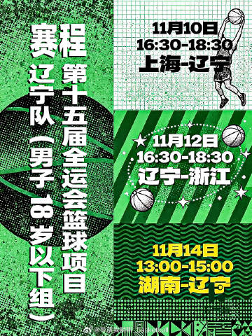 辽宁U18男篮的赛程就要艰苦多了，同组需要面对U18组别的夺金热门上海队和浙江队