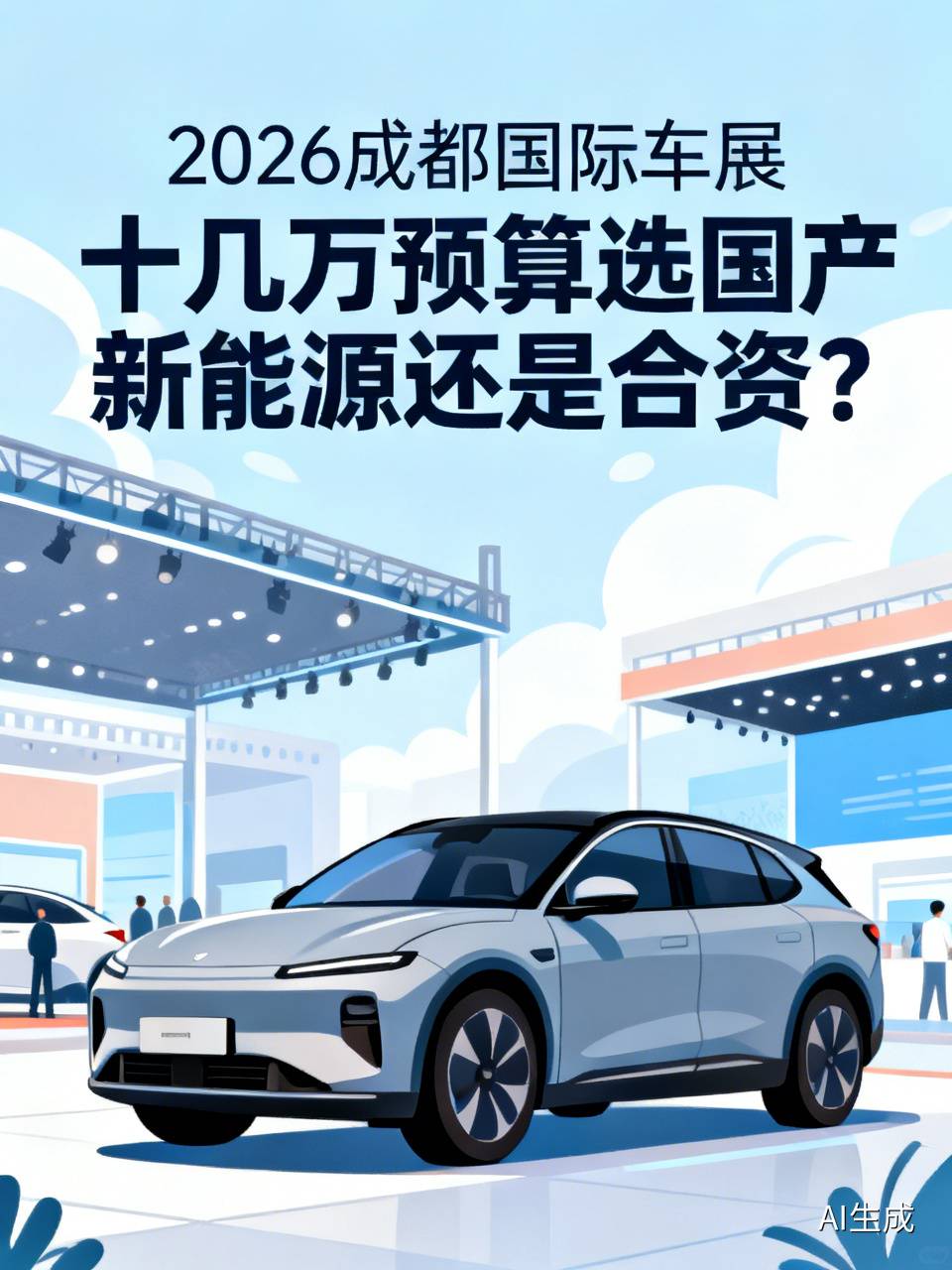 2026成都国际车展 2026成都车展看完，十几万预算，选国产新能源还是合资？