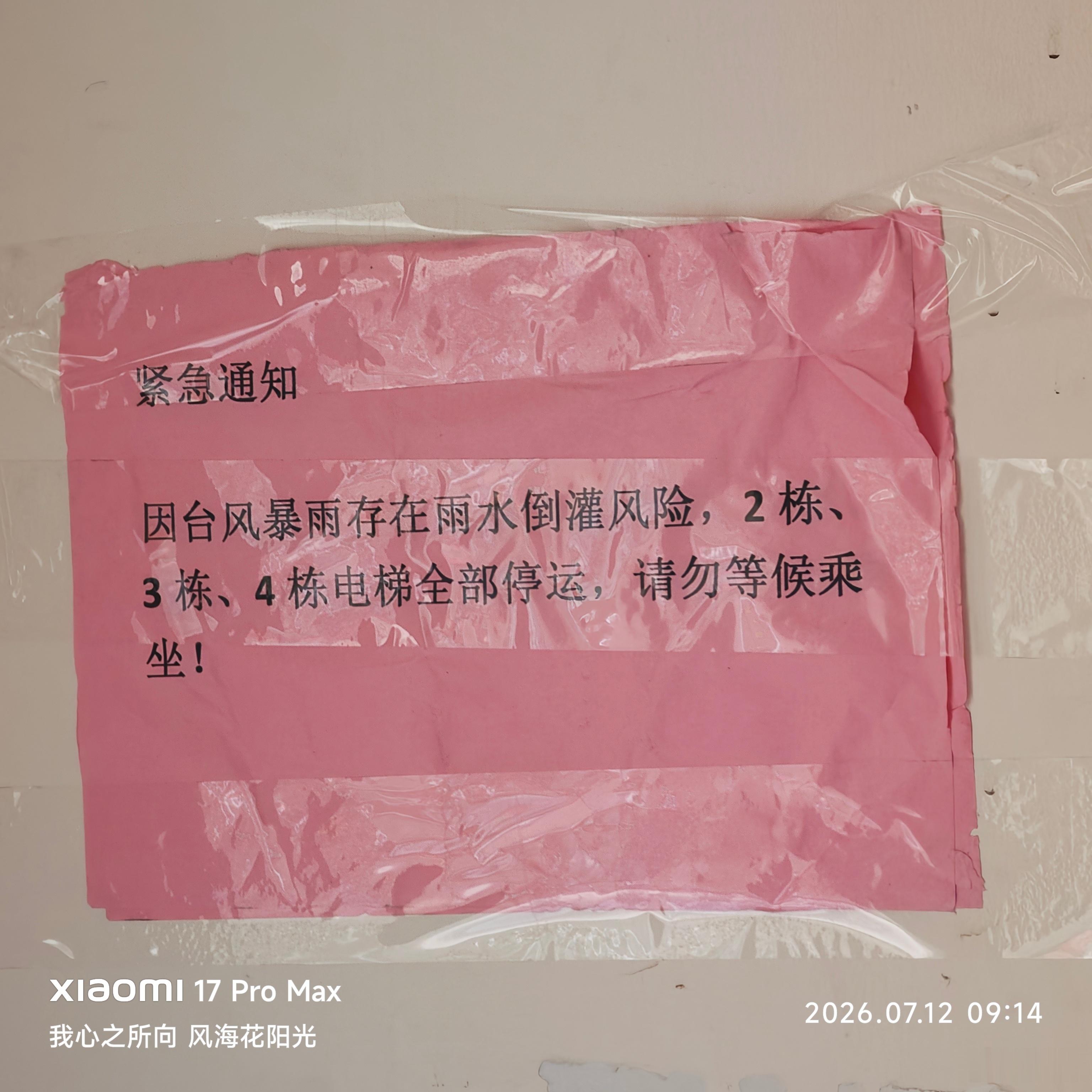 早上骑电瓶车过路口差点被风吹走[柯基] 来公司一看 电梯不行了 然后等...