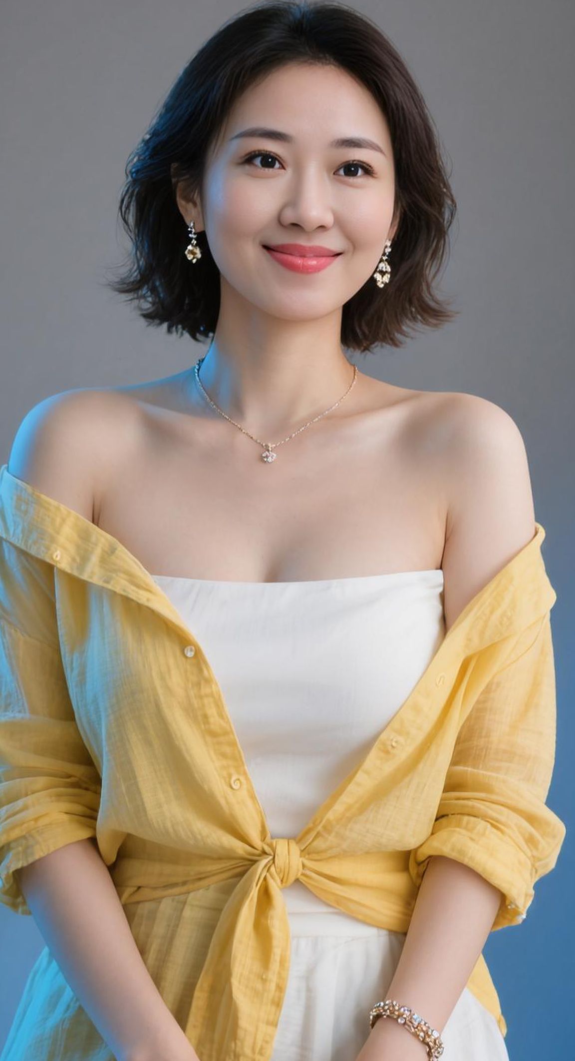 <p>AI蓝调熟女写真 ai创作 特写 男人女人 两性情感 <!--{...