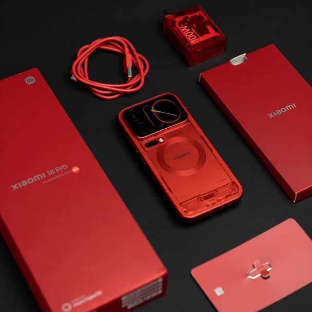 小米18pro，红的很！