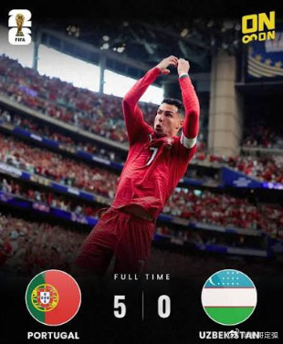 🚨 惨案降临！5-0！葡萄牙疯狂屠杀乌兹别克！半场3-0直接踢疯，航...