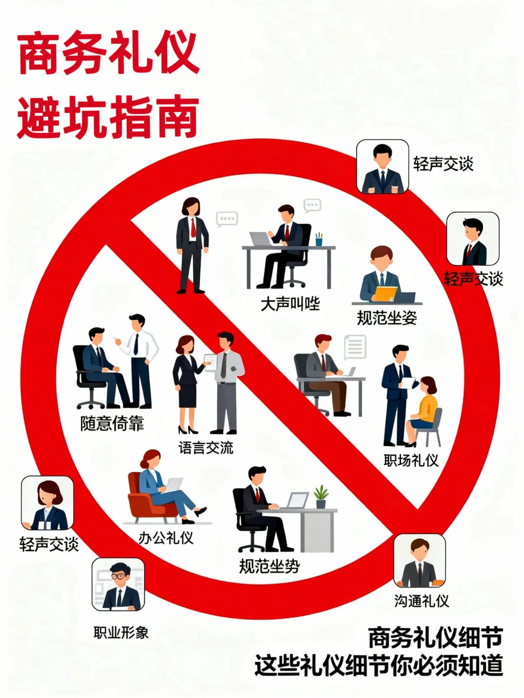 商务礼仪避坑指南，这些礼仪细节你必须知道
