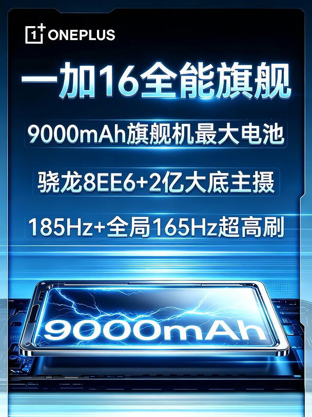 唯一9000mAh旗舰机？一加16整体评级：夯！