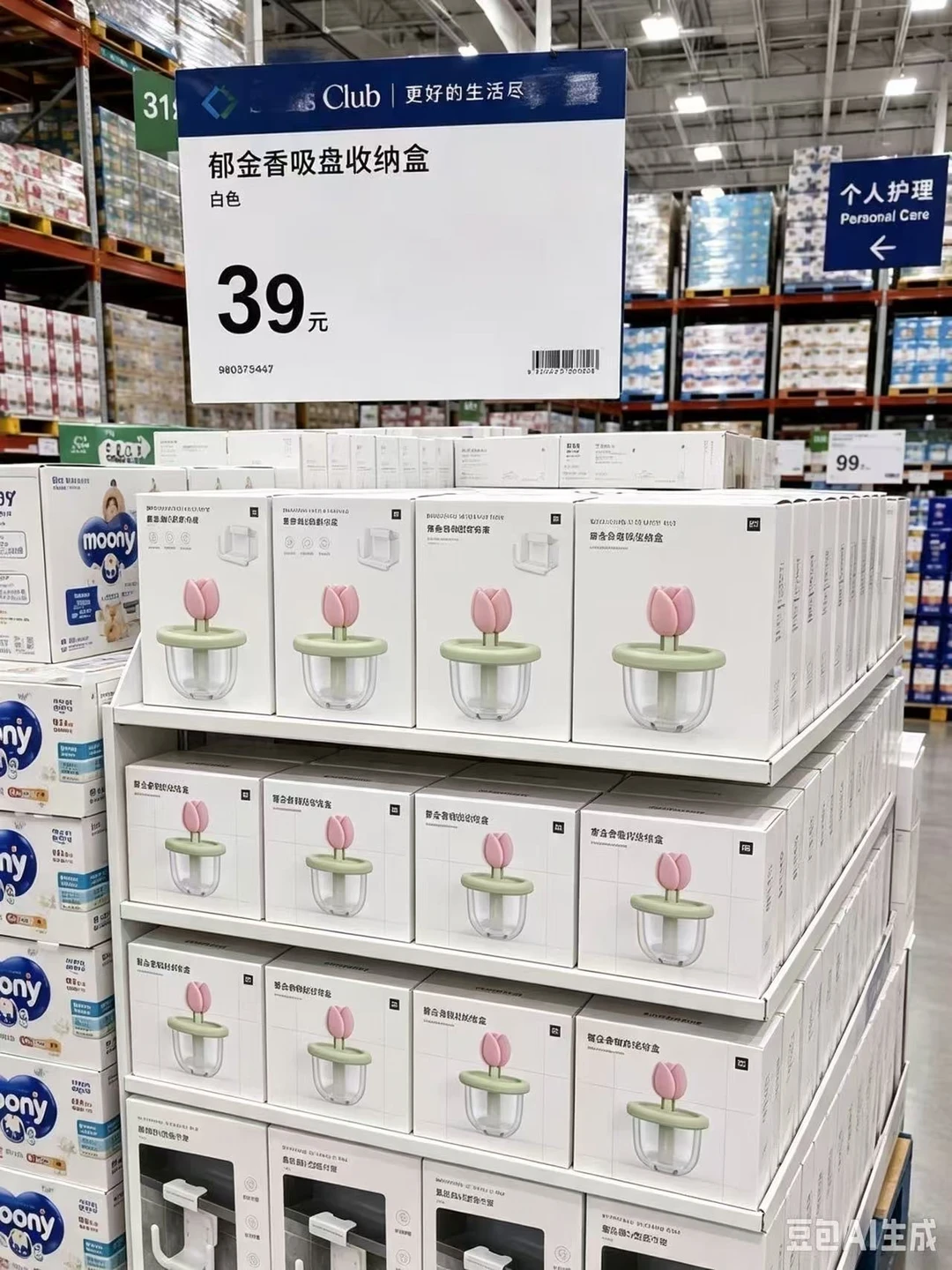 我惊呆了😱去年29.9！郁金香洗脸巾收纳架才9.9 真的被浴室收纳好...
