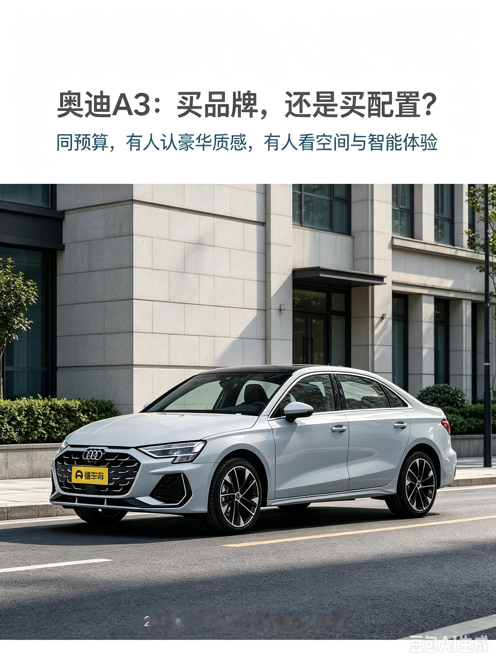 奥迪A3：买品牌，还是买配置？