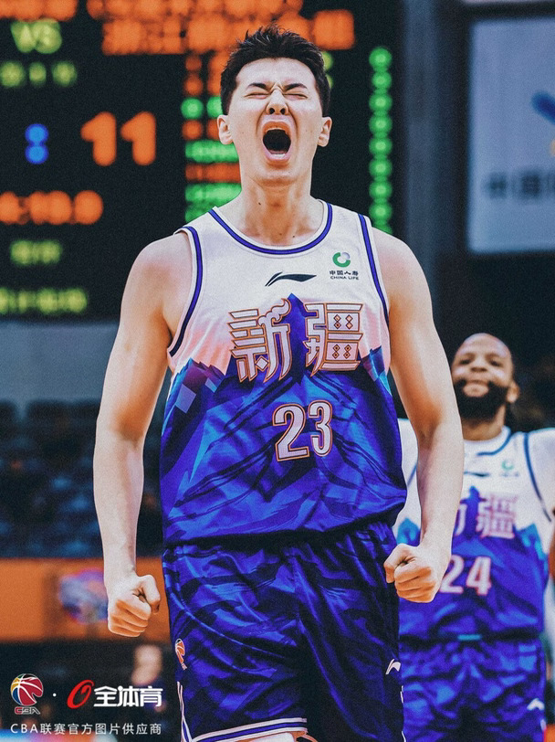 恭喜阿不都沙拉木加冕新疆队史得分王