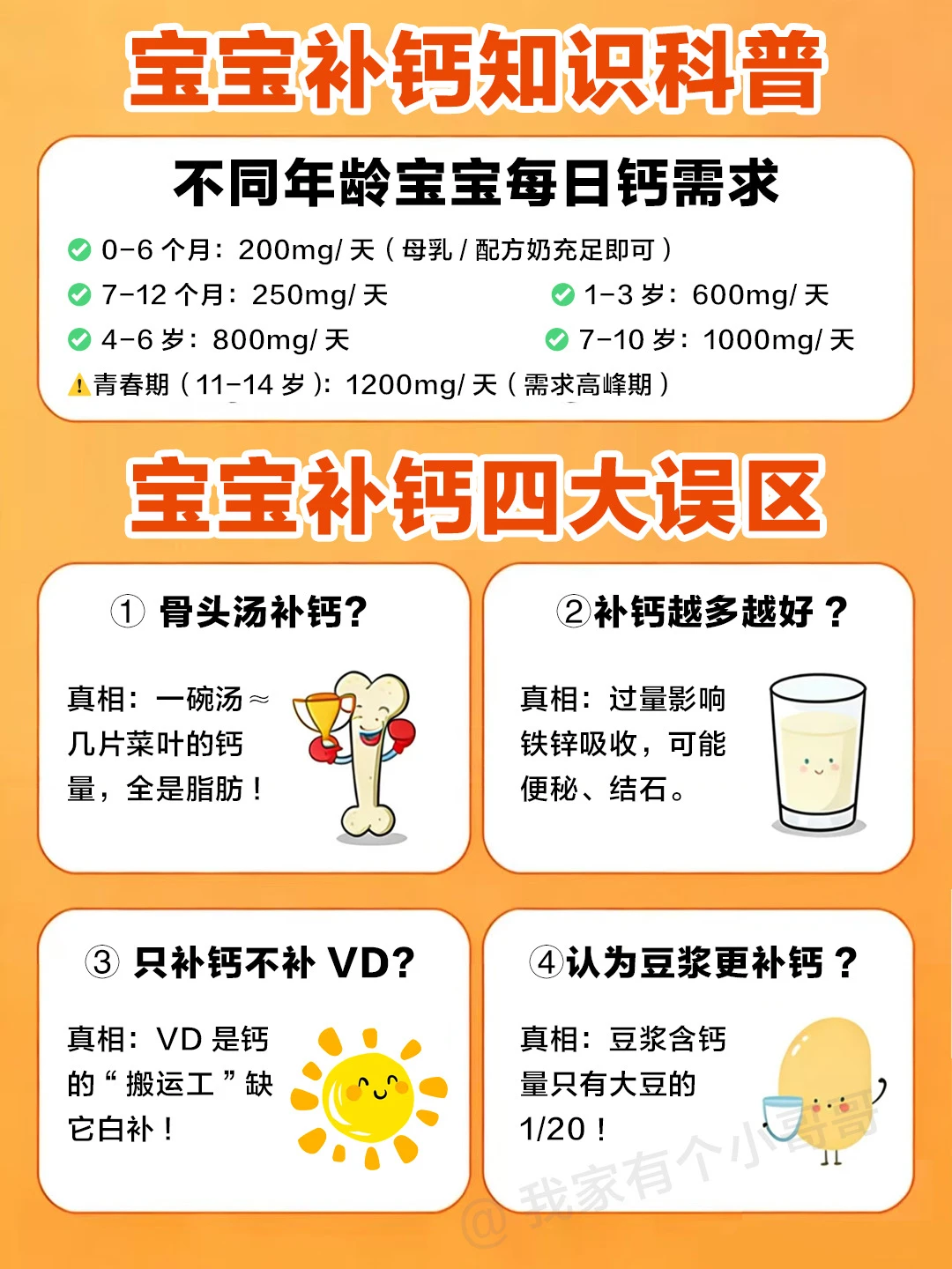 拒绝盲目补钙❌ 一篇搞懂科学补钙全攻略✅