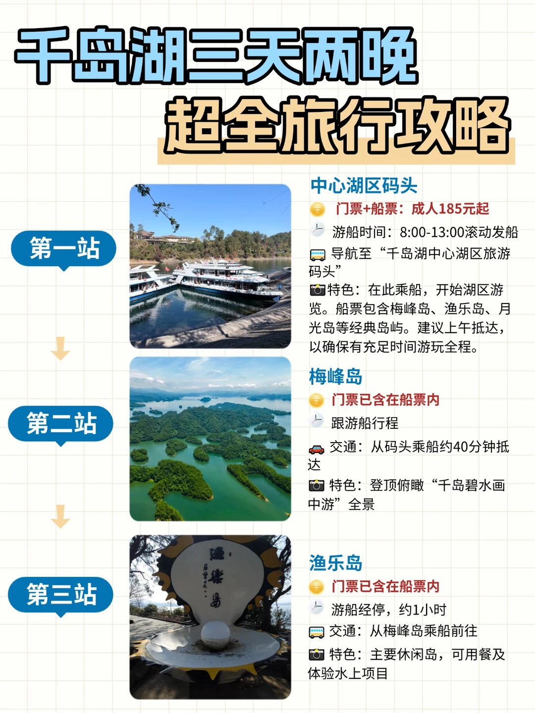 🏞️千岛湖秋冬寻鲜记｜新年吃鱼骑行两日游