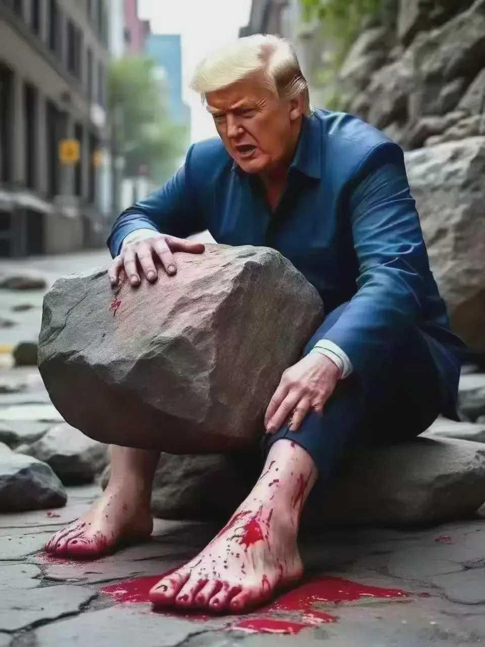 #特朗普一次惹了20国#
特朗普现在的理想，是做银河系系长！ ​