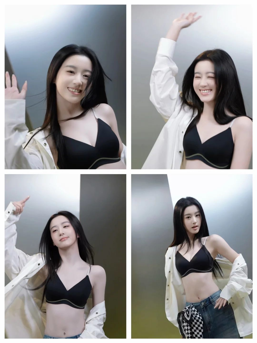 包上恩私服美到炸！穿这件内衣跳舞也很活力