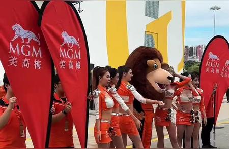 澳门格兰披治大赛车 今天是小兔