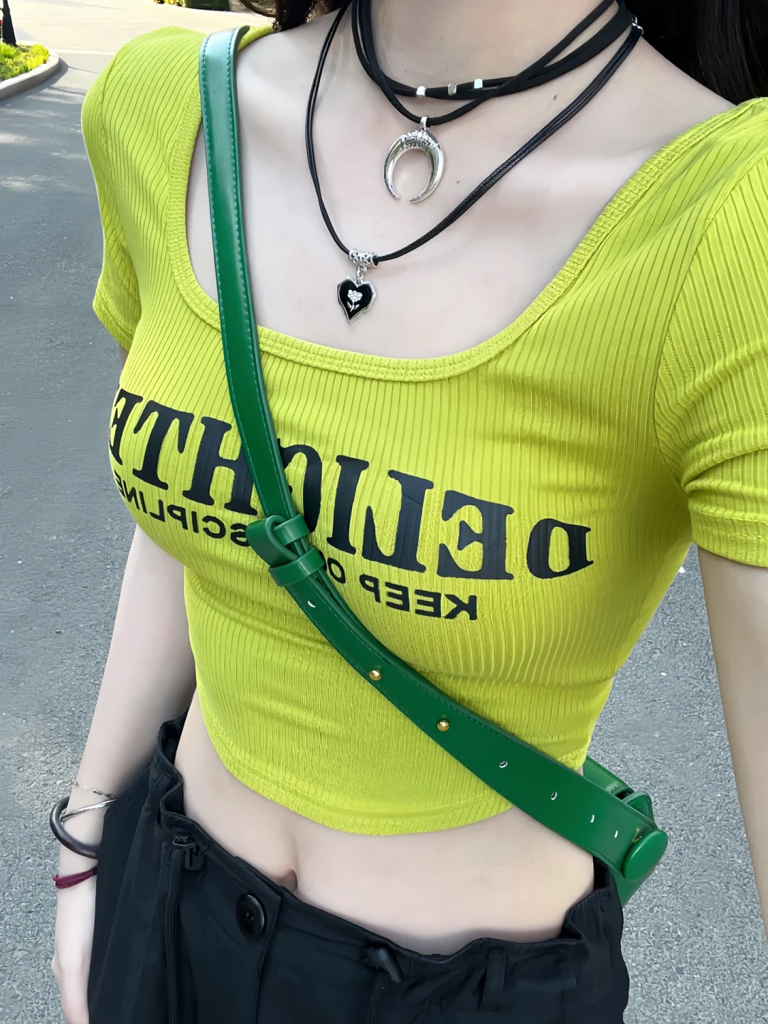绿色巨显白！我没开玩笑 💰29的绝辣小短袖