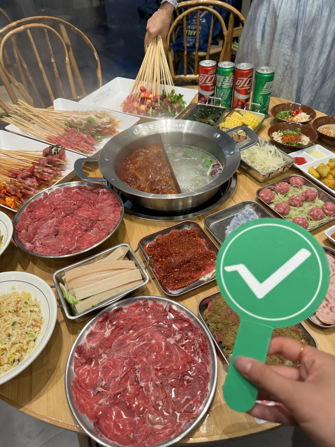 在南京，拜见马鞍山串串大王。。。