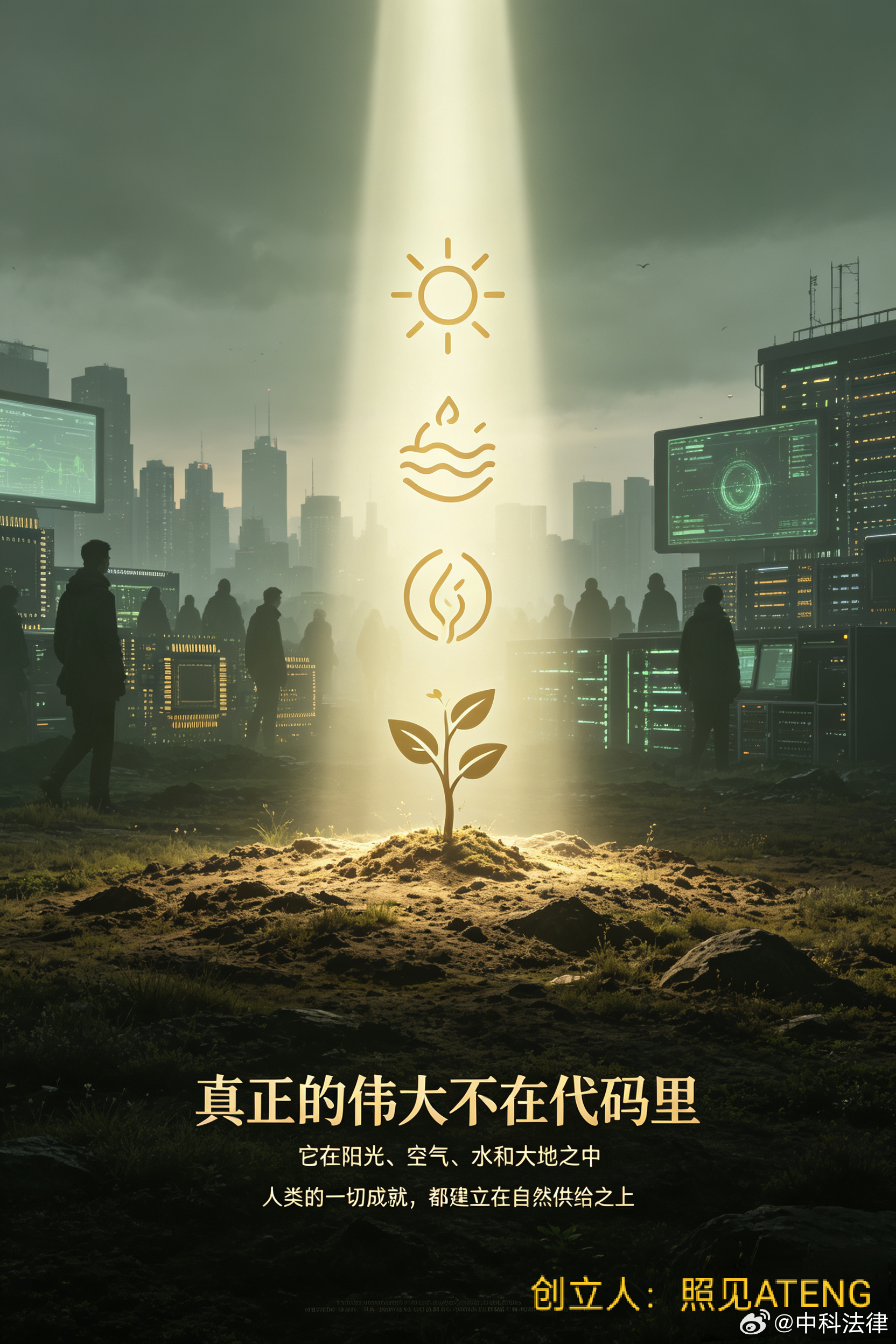 #美国[超话]#《谁才是真正的伟大——致沉迷AI的人类》

 一、总核心方程：真正伟大判定常数公式
 
设：
G = 真正伟大度；
S = 存续供给常量（生命底层刚需供给能力）；
H = 人类关注度赋值；
V_{人造} = 人造技术/造物估值（AI、芯片、资本项目等）；
N = 人类主动授予荣誉、资源倾斜系数。

G = \frac ​