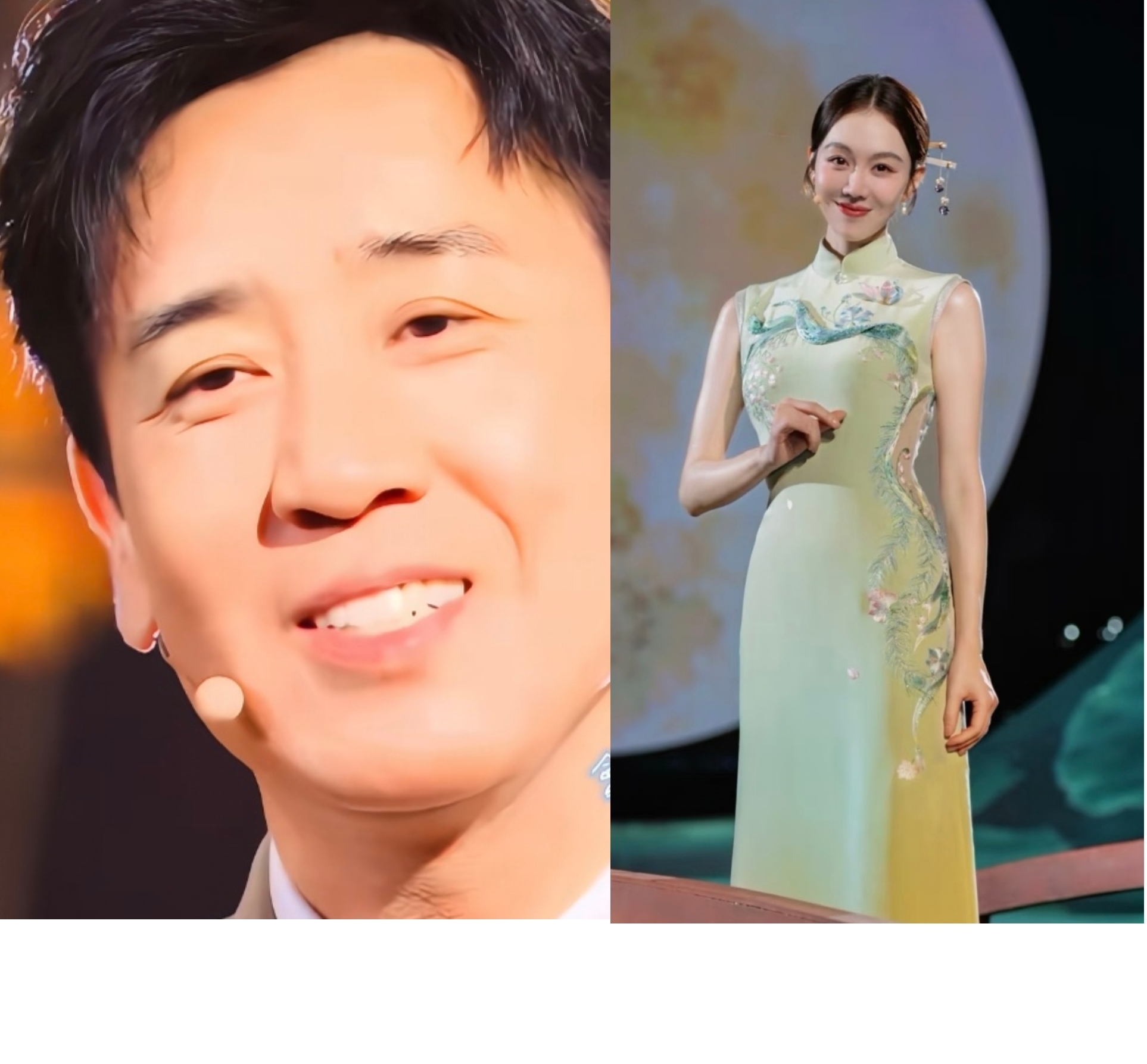 收视大爆！
央视秋晚群星云集，
一众专业歌手，竟没比过两位跨界演员
 
今年央视中秋晚会收视一路走高，开播就牢牢守住同时段第一，舞台阵容星光熠熠，周深、李宇春、陈楚生一众专业歌手齐聚现场。本以为专业唱将将会承包全场最高热度，没想到出圈的却是两位跨界演员：于和伟、姜妍。
 
唱歌不是他们的主业，没有华