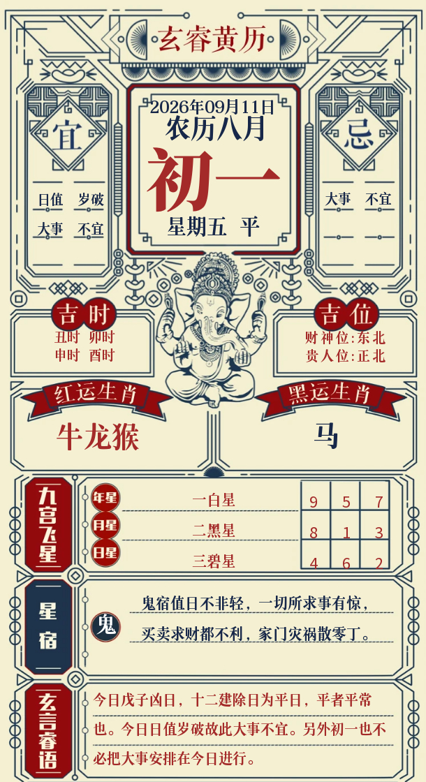 【明日黄历】 ​​​