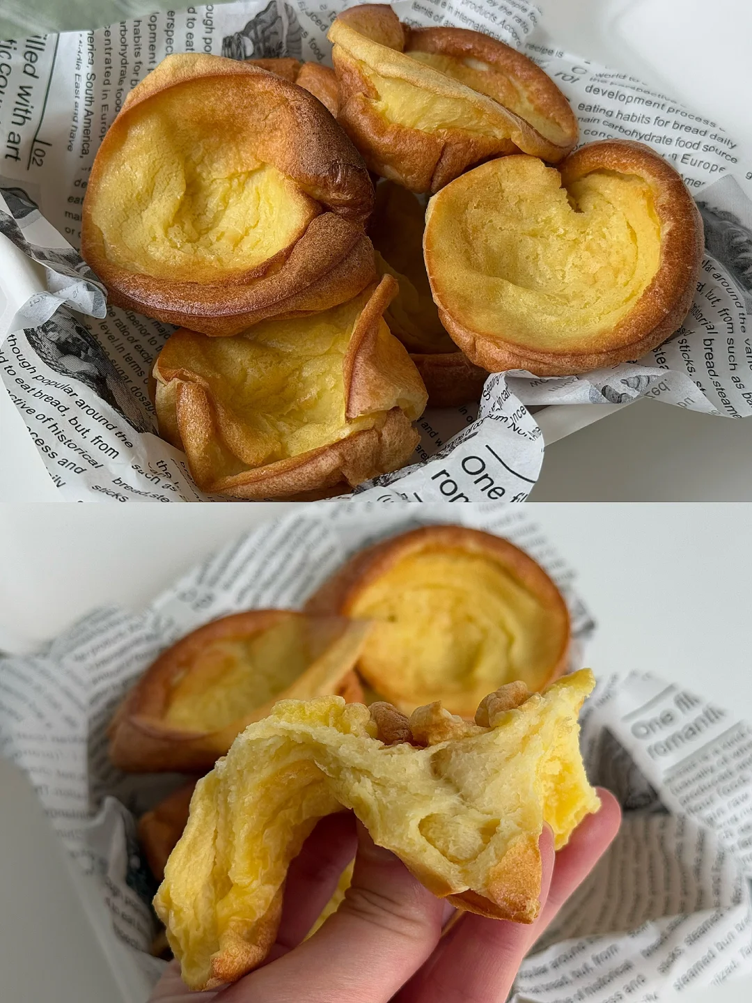 简单好吃的约克郡布丁，无油低卡小甜品