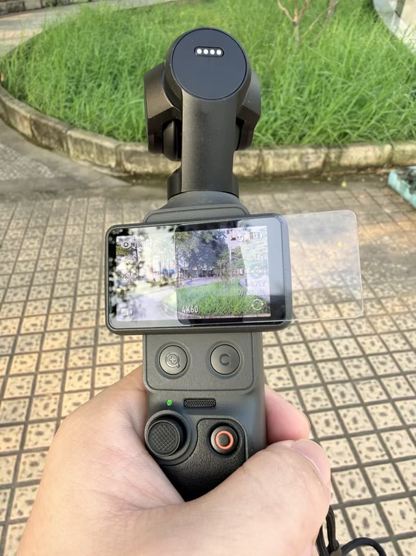 大疆pocket4pro实拍户外AR膜对比‼️