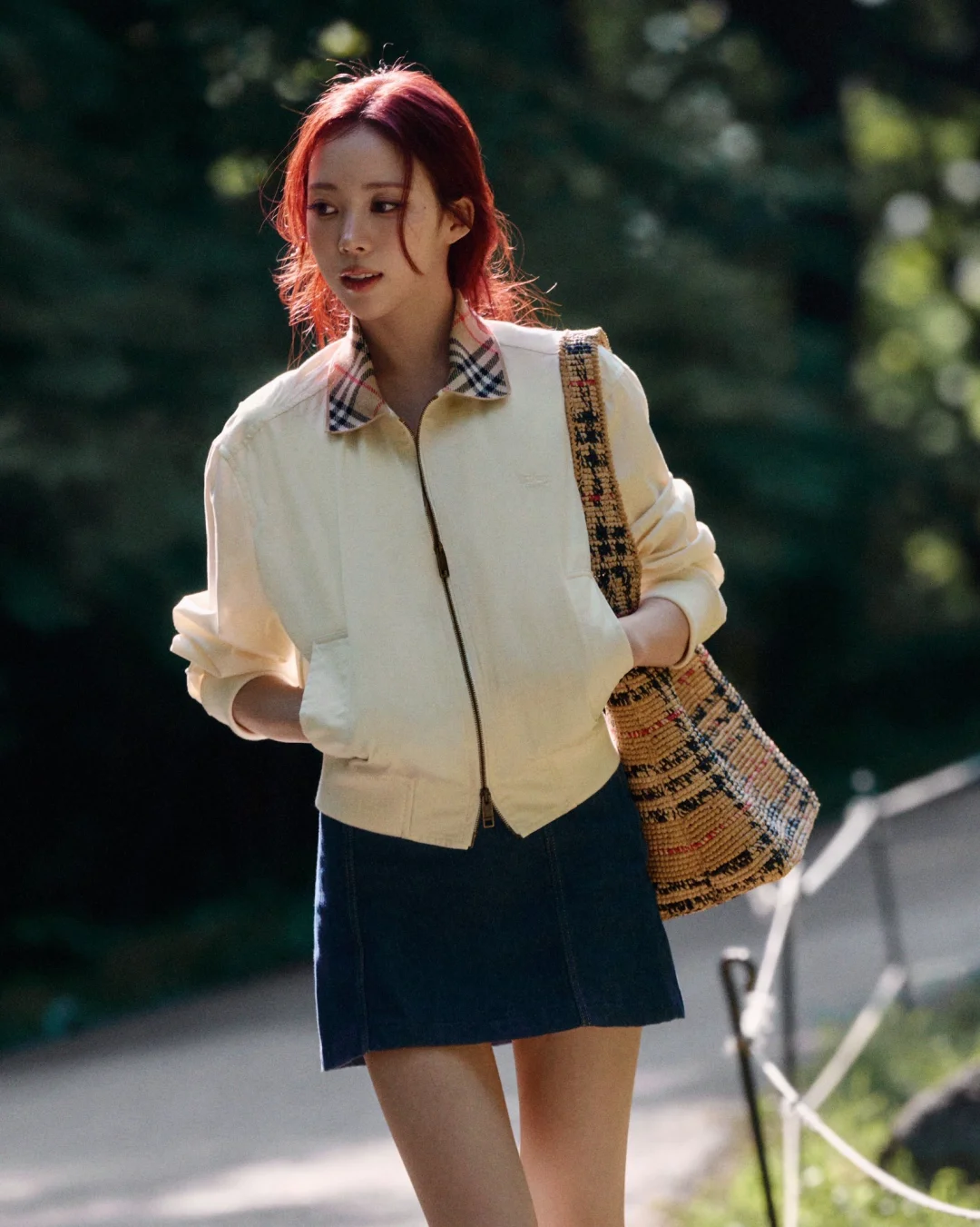 Narin x Burberry