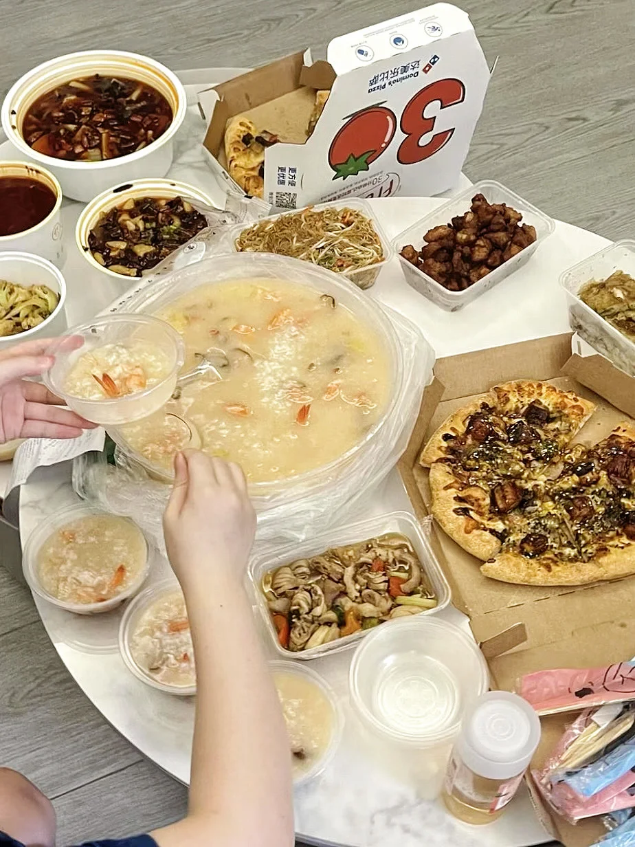 天天靠外卖吊着才能过得下去的日子...