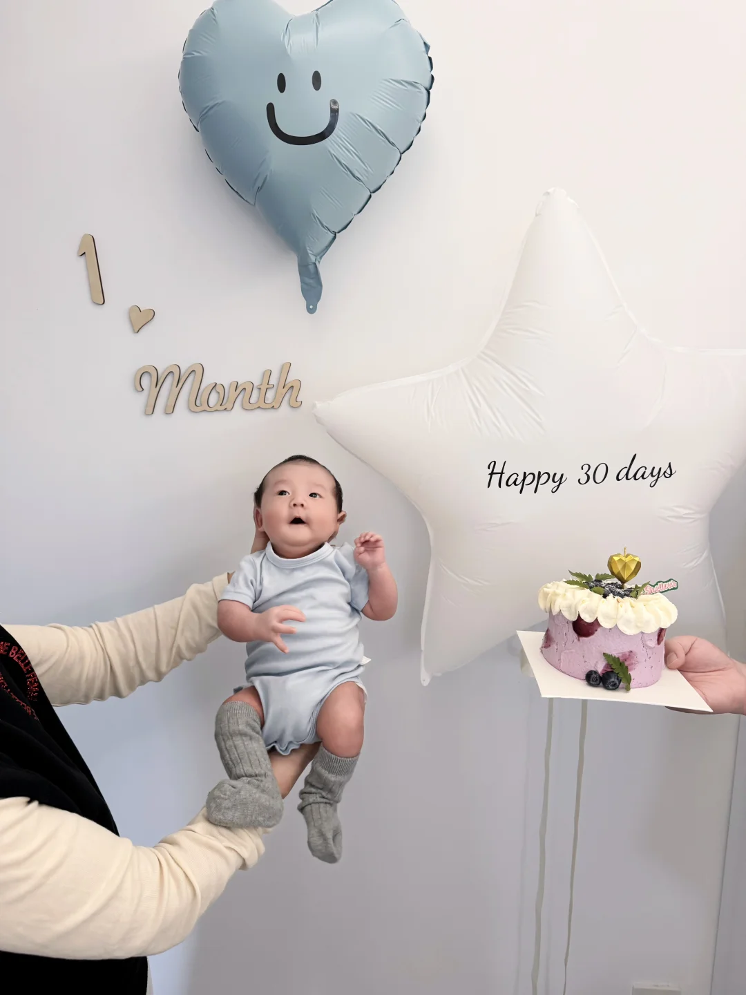 𝟏 𝐦𝐨𝐧𝐭𝐡🩵☁️ 满月快乐🎊