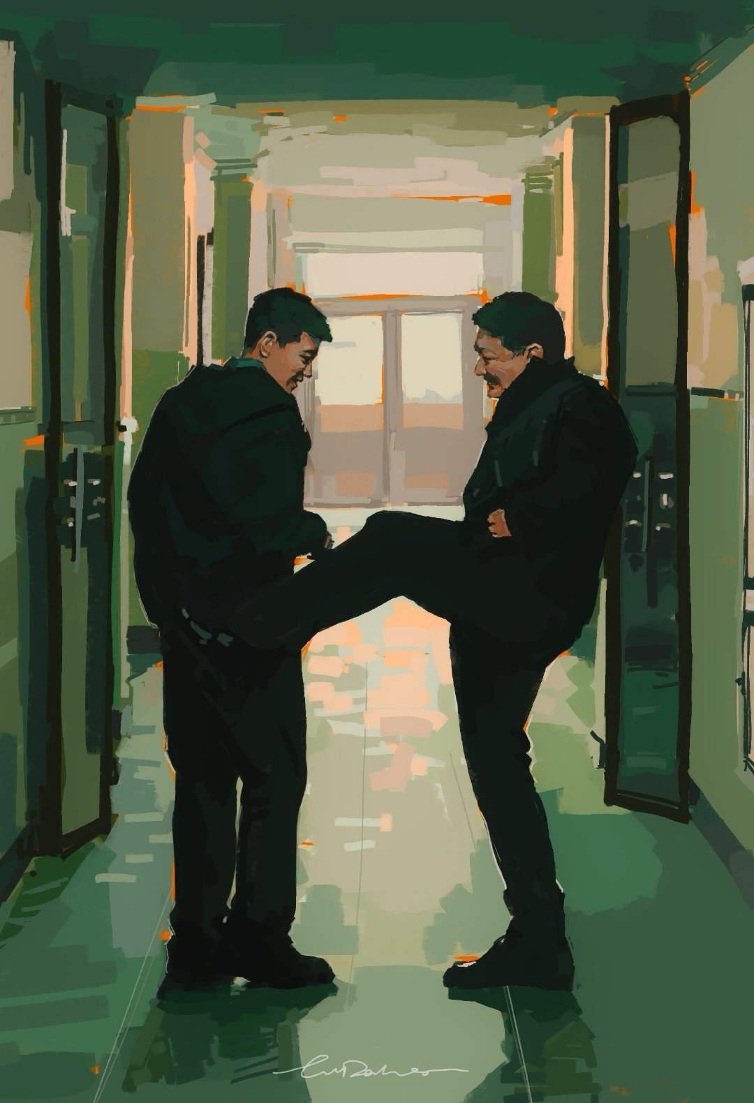 ：师父，案子破了。[泪]
：臭小子，行啊！

#剧集深渊无间# [皱眉]#任嘉伦李成# 
#任嘉伦深渊无间收官# 
​