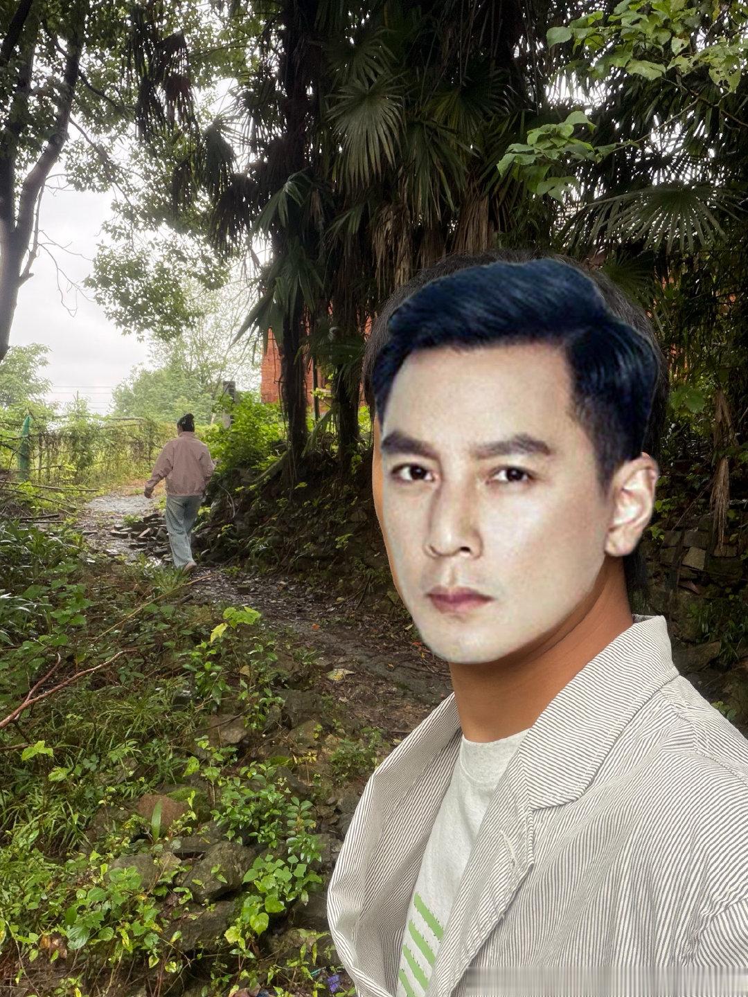 跟老婆一起爬个土包子，上面有户人家在院子里供了一尊玉面金佛，这你受得了吗？ ​