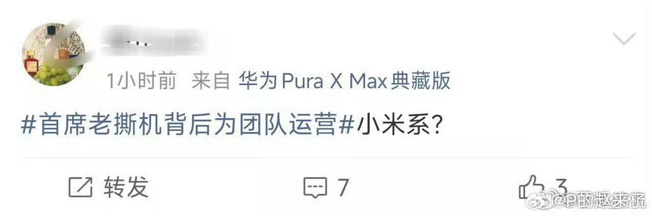 #首席老撕机背后为团队运营#没事，米粉老撕机，罗永浩会把背后的小米公司揪出来[笑哈哈] ​