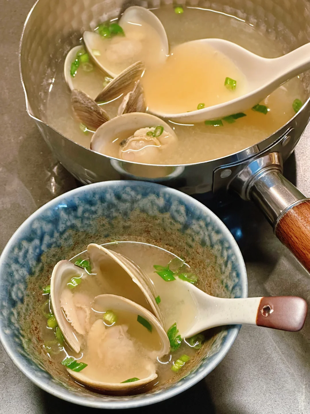 日式蛤蜊味噌汤🐚无与伦比的简单和鲜美🍲