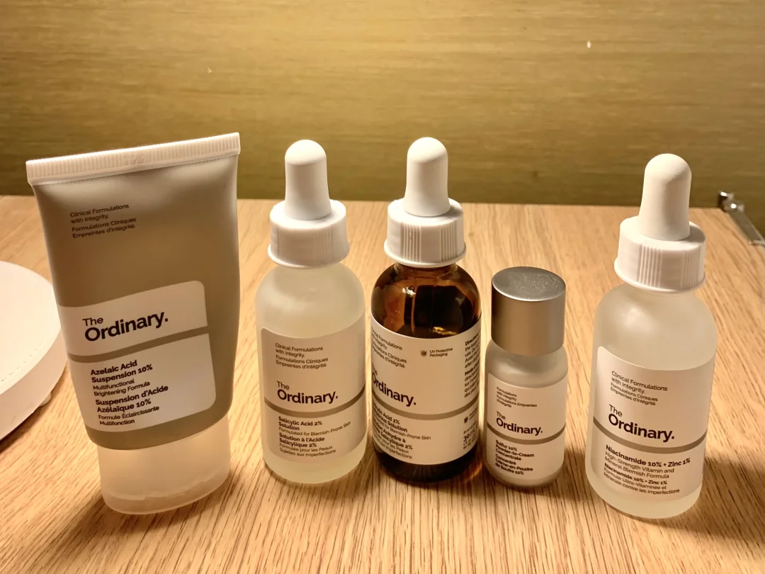 The ordinary全网最好用的搭配（油痘肌版）