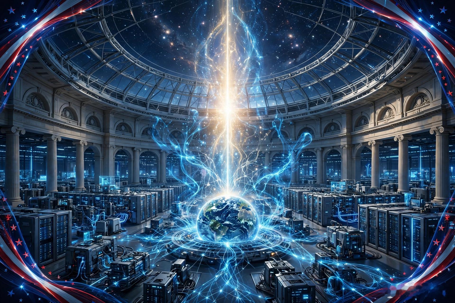 白宫宣布：英伟达、AMD、OpenAI 等 11 家科技巨头承诺向联邦政府捐赠价值 24 亿美元的 AI 算力与工具，支持 15 个联邦机构的科研工作。这是白宫"创世任务"（Genesis Mission）计划的最新升级，能源部也同步推出了 2.15 亿美元的容错量子计算竞赛。

亮点提炼：
1️⃣ 英伟达带头捐 10 亿美元算力，AMD  ​
