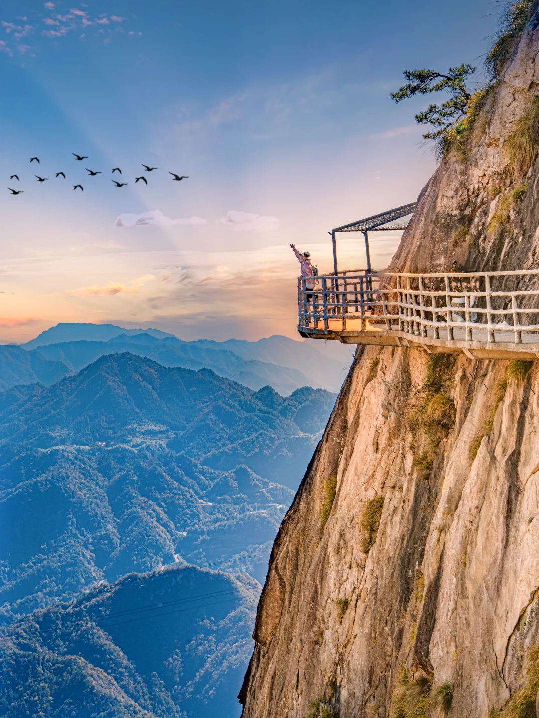 不是黄山～武汉周边2.5h人少小众的仙山