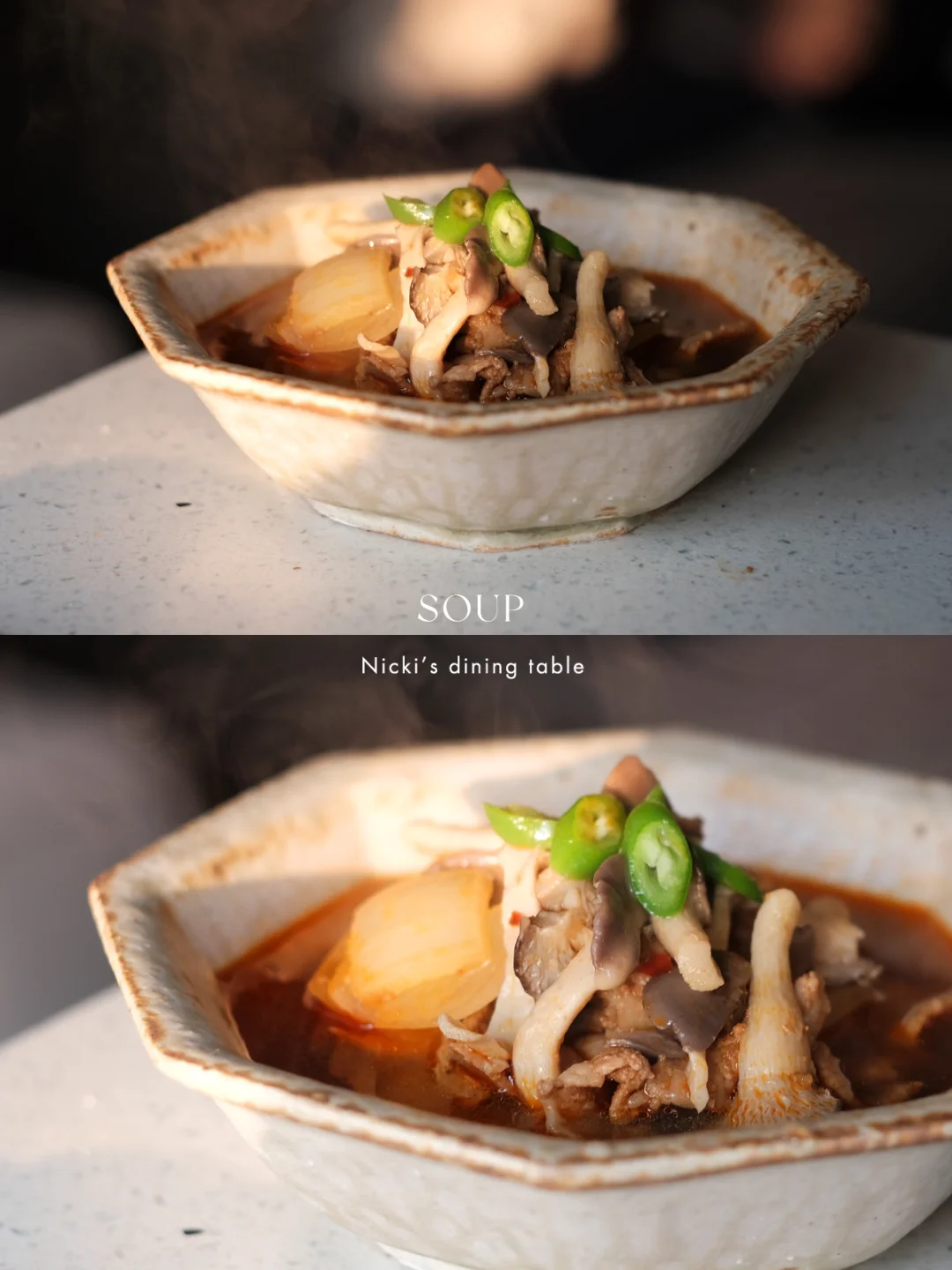 冬日暖汤｜白钟元同款韩式辣土豆猪肉汤