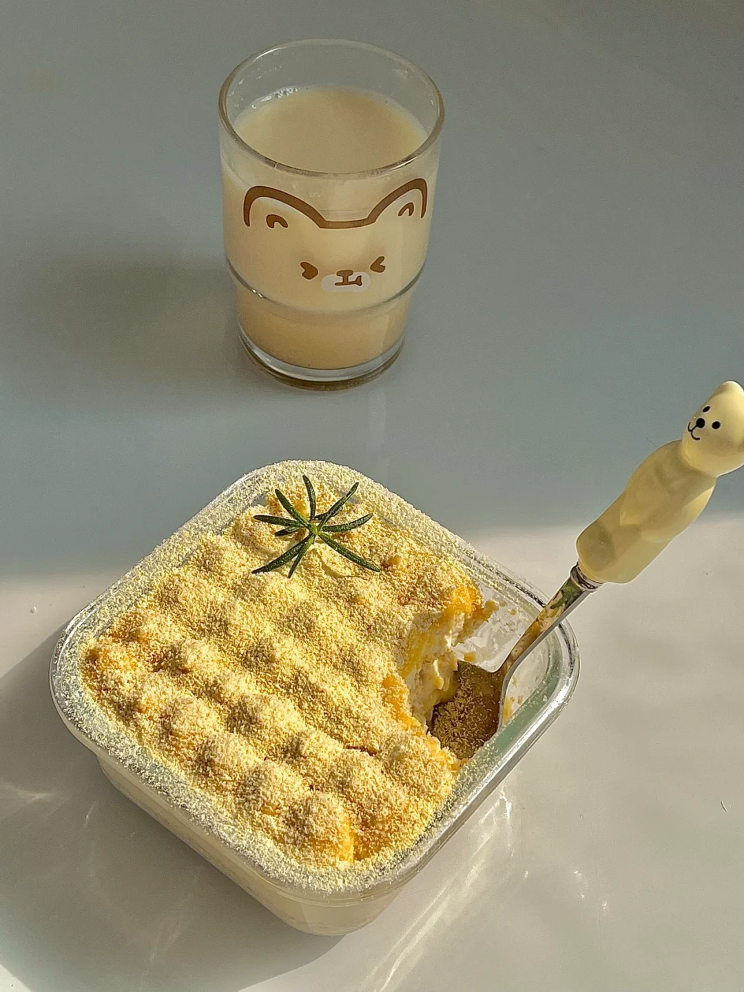 ☀️低脂燕麦香蕉豆乳盒子｜无糖无油免烤箱😋