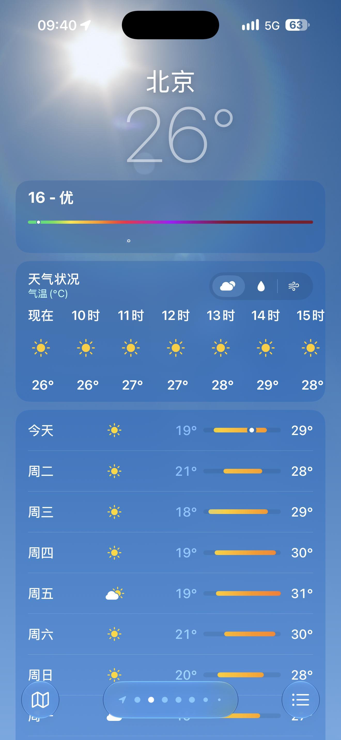 秋高气爽，又到了北京一年里面天气最舒服的季节 ​​​