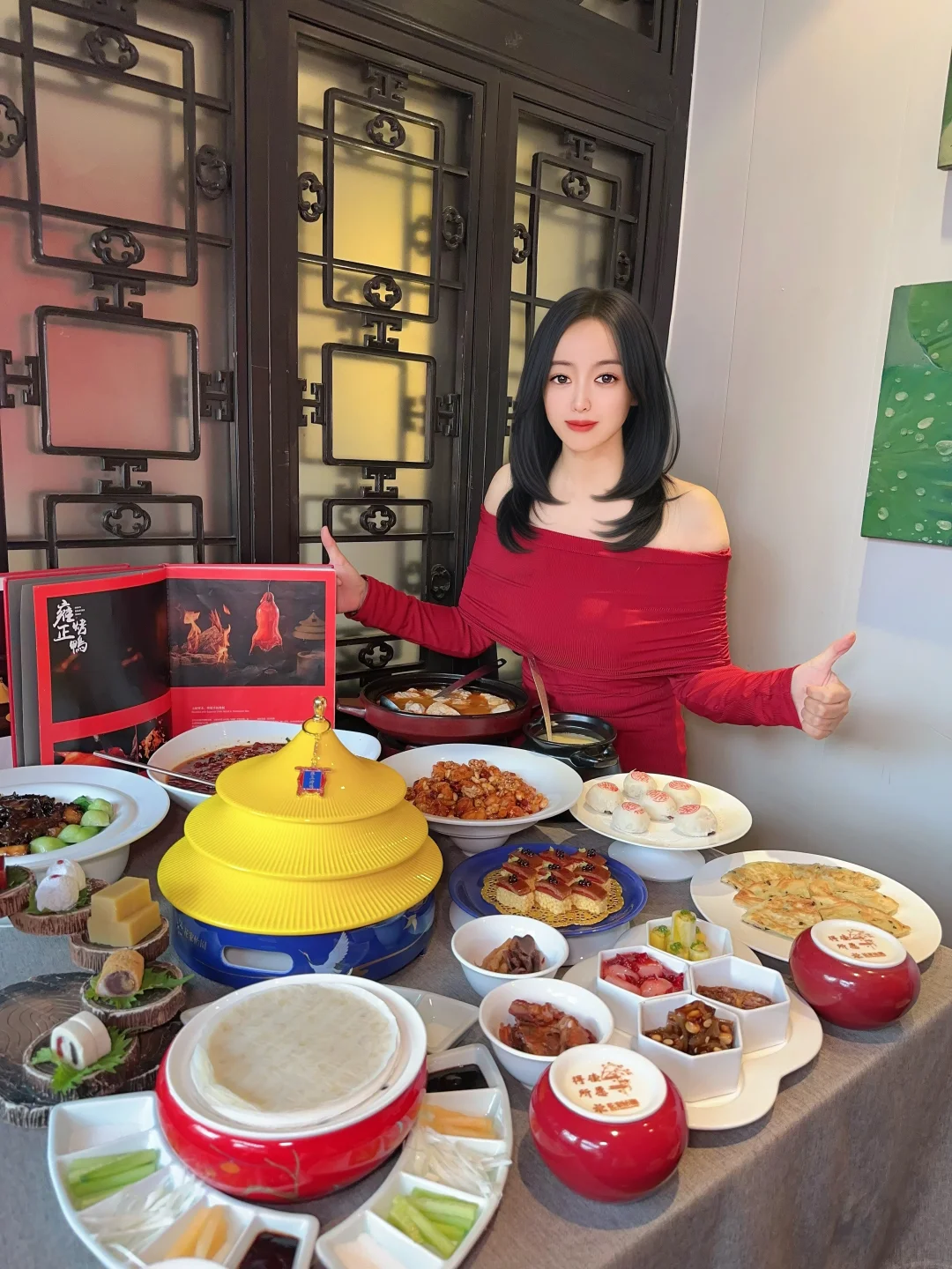 簋街人均100+古香古色的四合院吃烤鸭