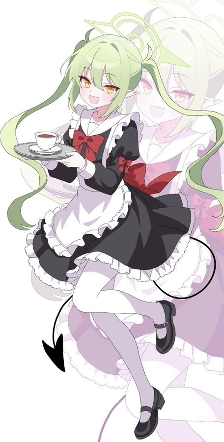 蔚蓝档案[超话]  可爱女仆Twi：non_K02动漫点评团蔚蓝档案 ​​​