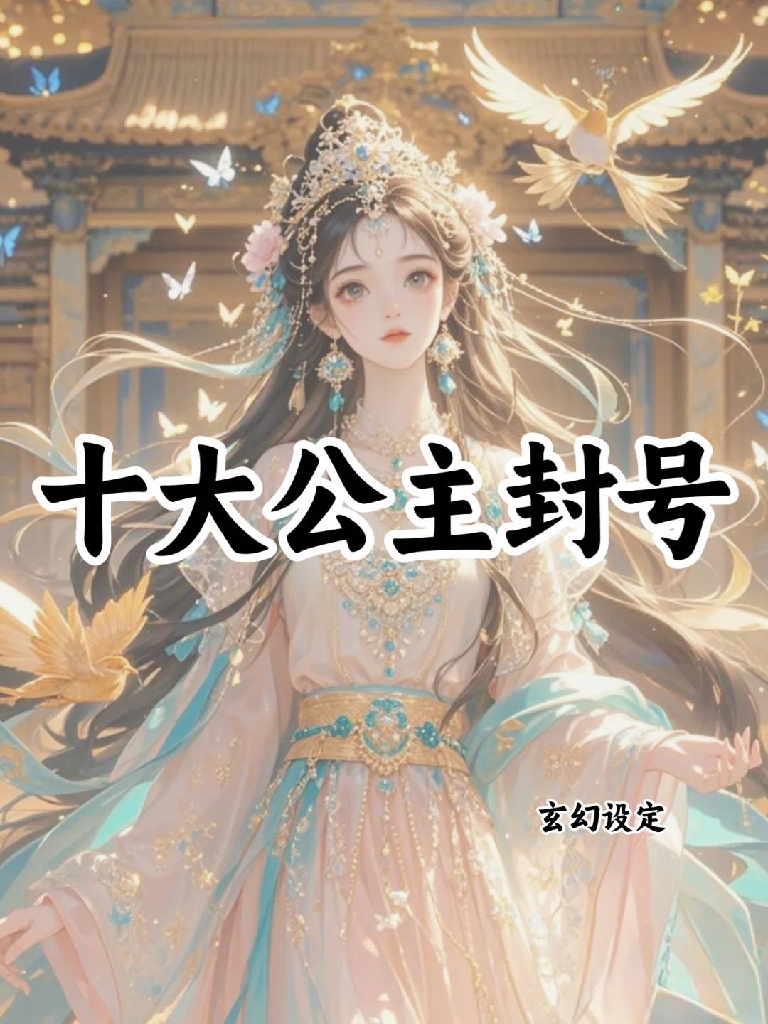 十大公主封号🔥可以写进小说