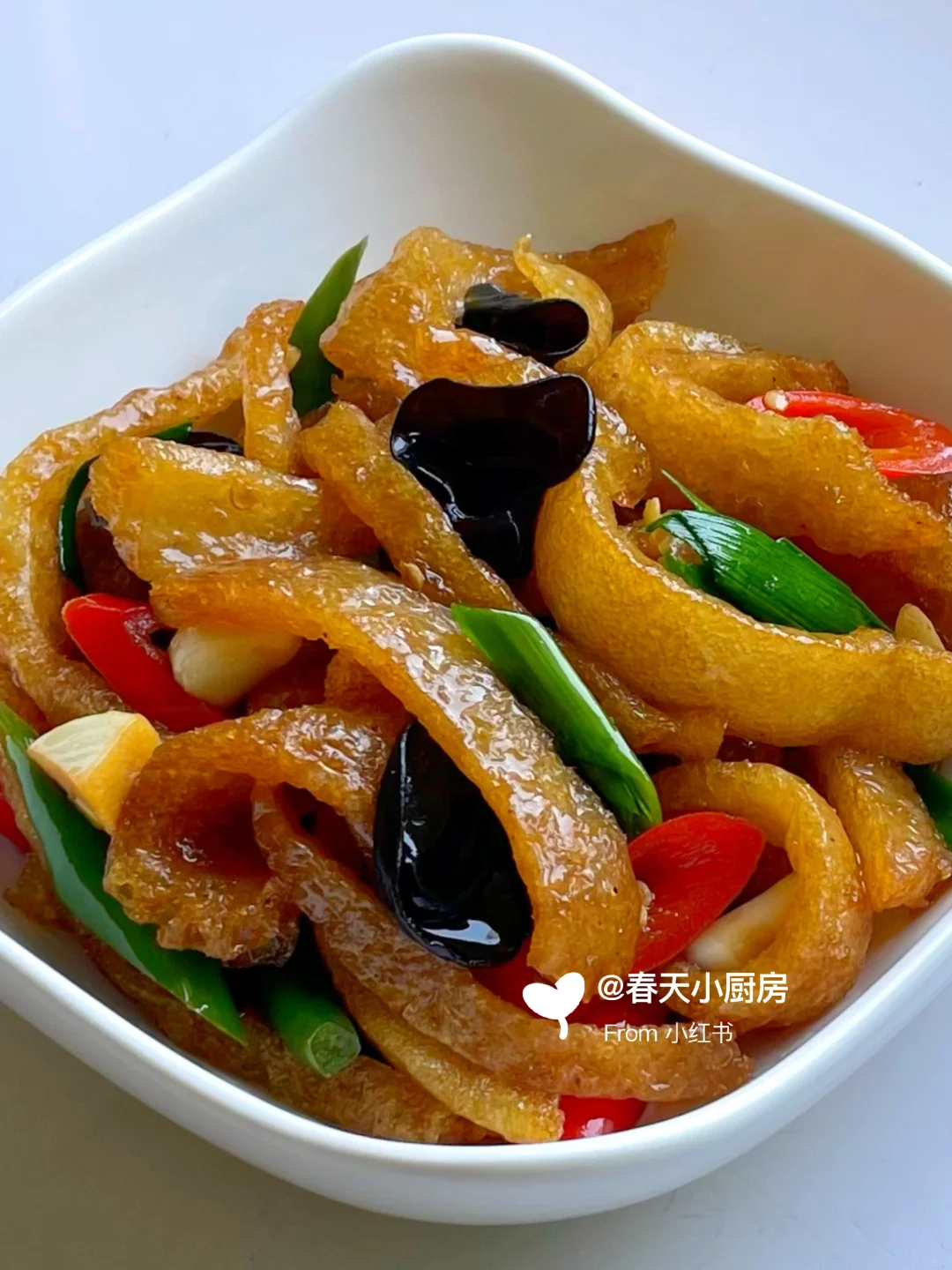 救命🆘这道爆炒肉皮让我炫了3碗饭！