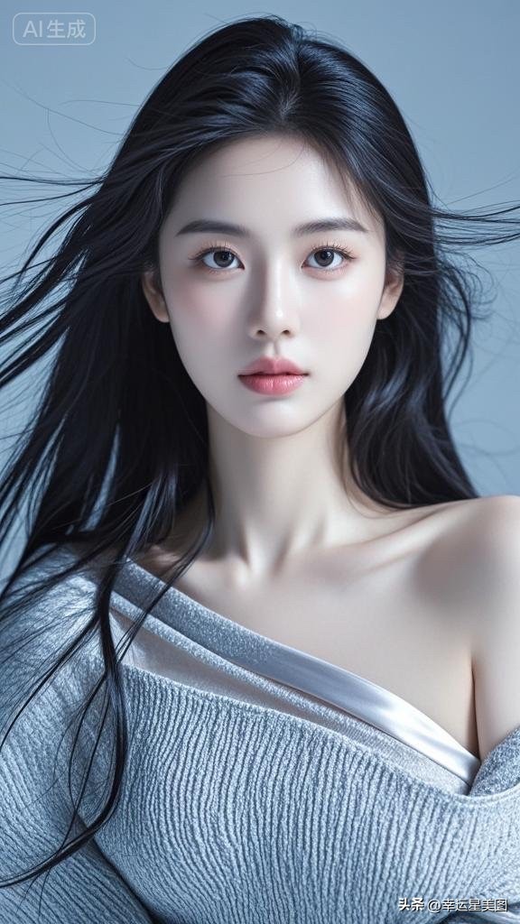 温柔甜美的少女，梦幻般的氛围，让人心动不已。