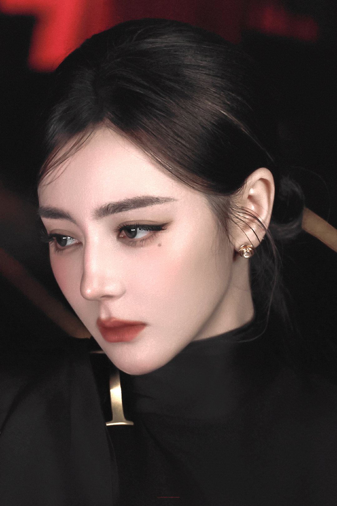 好伟大的脸[心]#迪丽热巴编辑掉盛典活动# cr：凉雨稍 ​