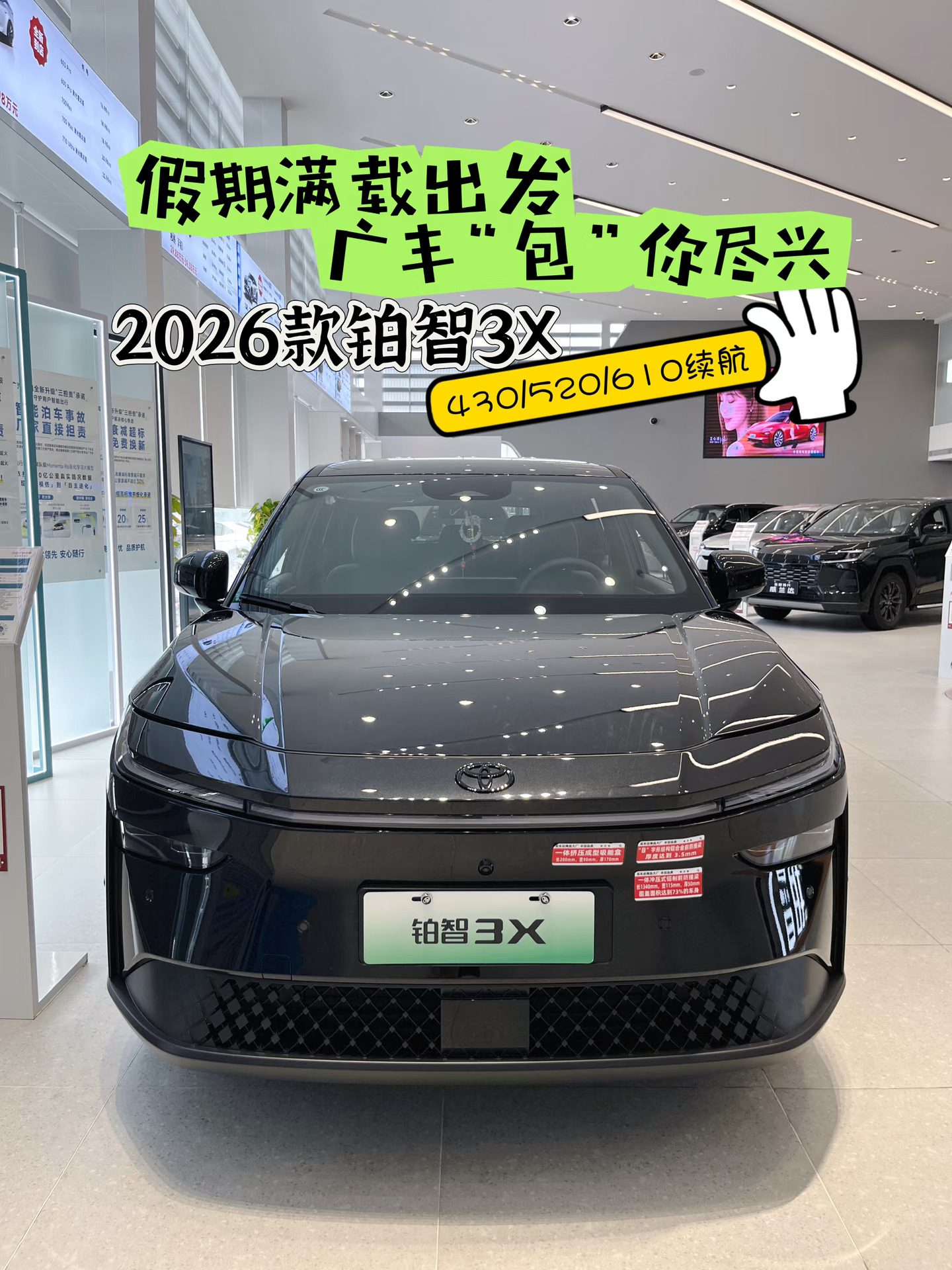 假期满载出发🚗铂智3X“包”你尽兴‼️